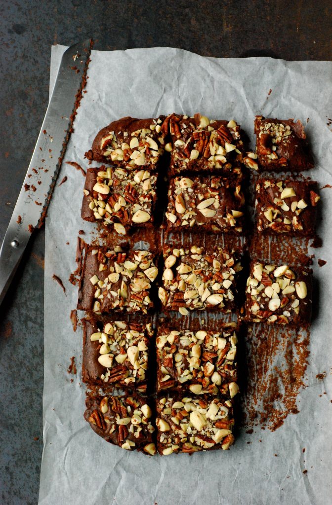 courgette-brownies