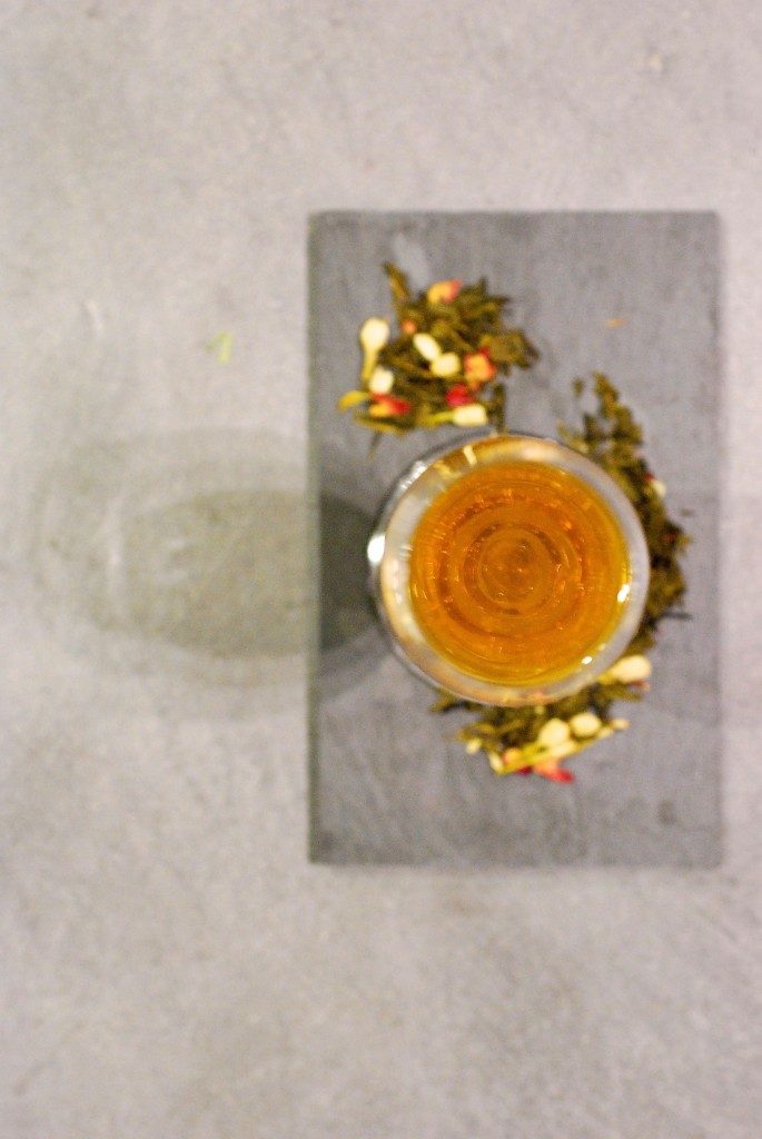 champagne-fruitthee-aperitief